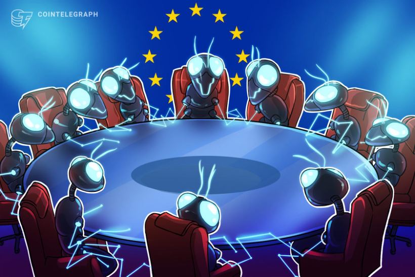 third-non-eu-country,-ukraine,-joins-the-european-blockchain-partnership
