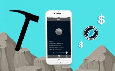 crypto mining on mobile phone